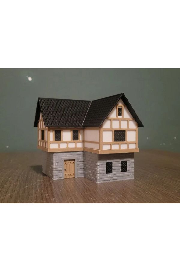 3d model s-Medieval House Model – Suitable for Diorama and Tabletop Games 1