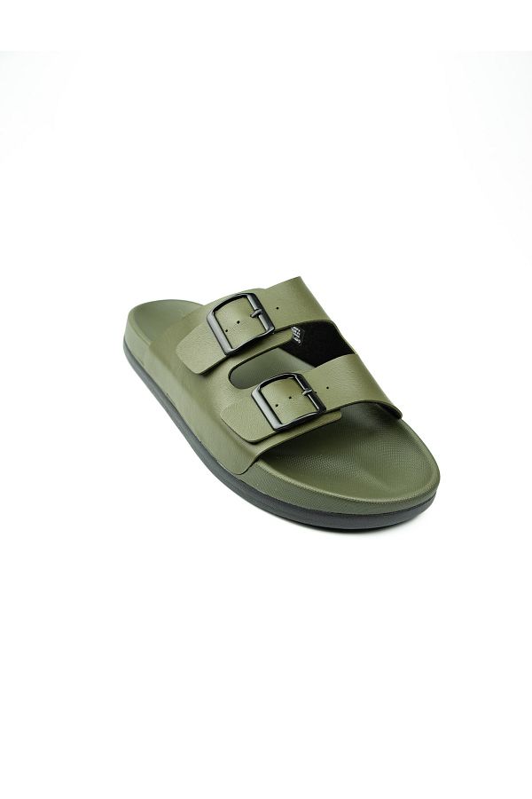 Polaris-408064.M5Fx Khaki Men's Slippers 1
