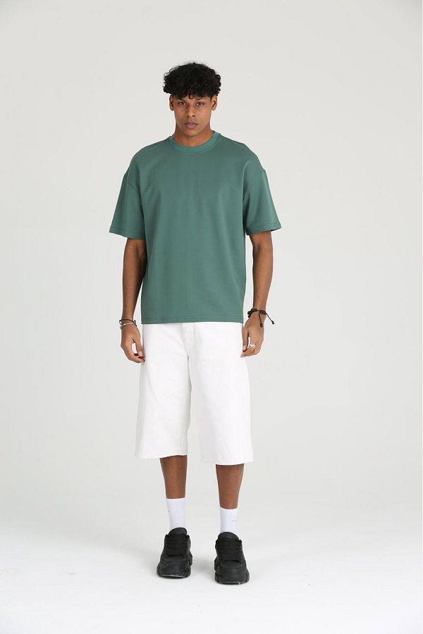 The Champ Clothing-Ανδρικό μπλουζάκι Basic και Relaxed Fit Ανδρικό μπλουζάκι με 2 νήματα 1