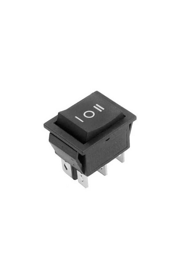 OEM-6-pole 3-position bistable non-latching switch ON-OFF-ON 250V 15A 21.7x28.5mm PRK0101 1