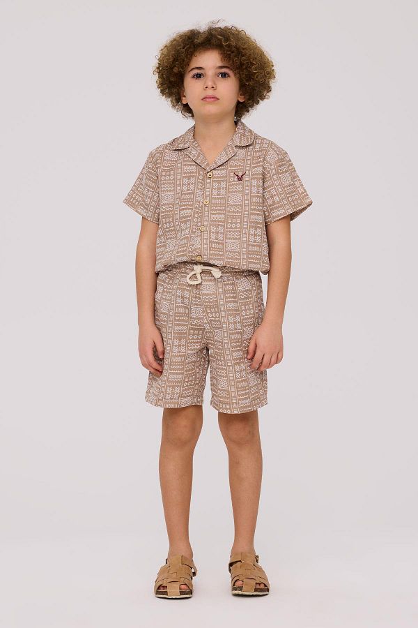 Nebbati-BG Store Boys Patterned Shorts 1