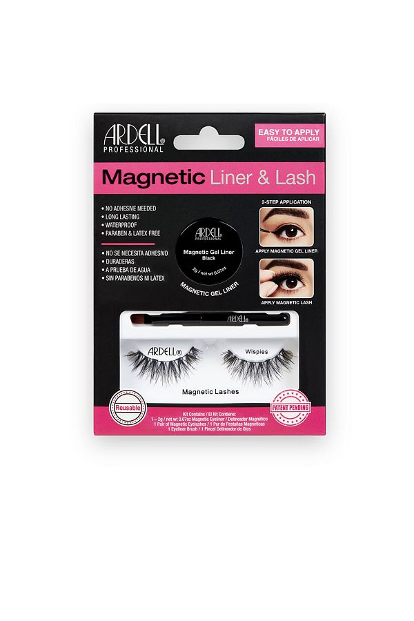 Ardell-Magnetic Liner &amp Lash Wispies Wimpern + Gel-liner 3 Einheiten 1