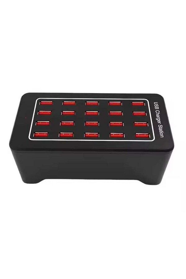 Generic-20 Port USB Charging Station for Multiple Devices | Portable Fast Charging for Cell Phone Digital Ap 1