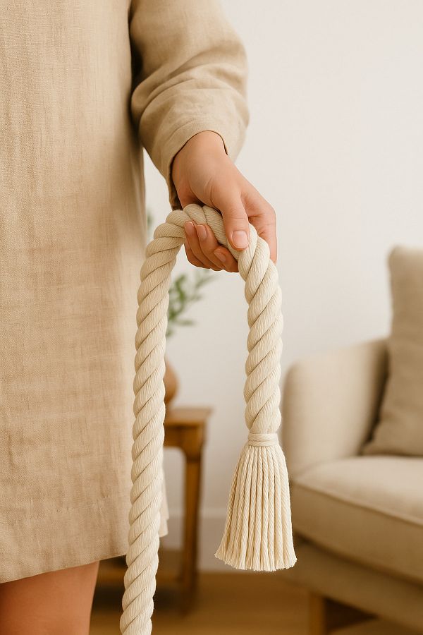 TAHAHAMAK-3 Twist Macrame Rope Lanyard - 10 Mm, 3 Meters 1