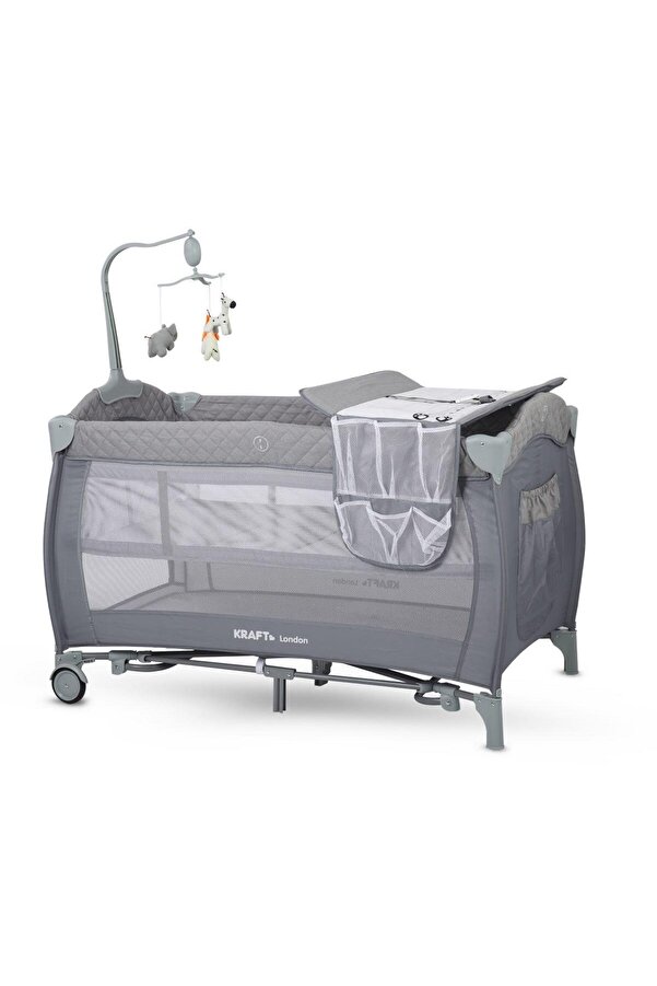 Kraft London Oyun Parkı 70x120 Cm Açık Gri