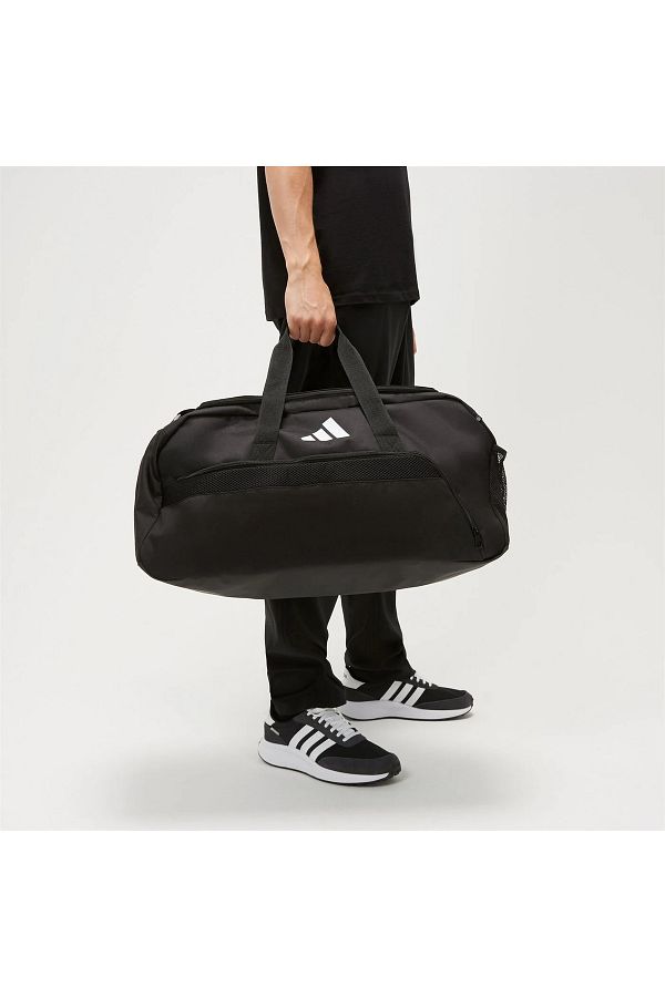 adidas-Tiro L Duffle M - 39.5 Liter Black Sports Bag Hs9749 1