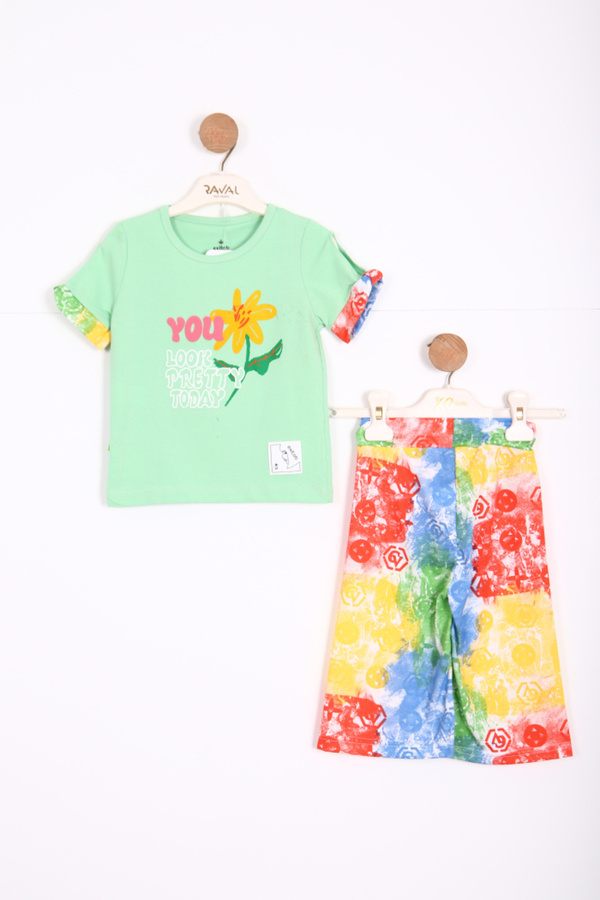 Exitob Kız Çocuk Eşofman Takım 6-9 Yaş 5624