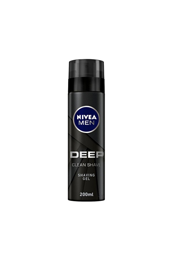 NIVEA-Shaving Gel Deep Clean 200ml (11461) --- NIVEA Men Deep Clean Shaving Gel 200ml 1