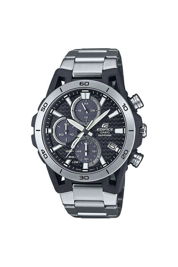 Casio-Ανδρικό Ρολόι Casio EFS-S640D-1AVUEF, Quartz, 44mm, 10ATM 1