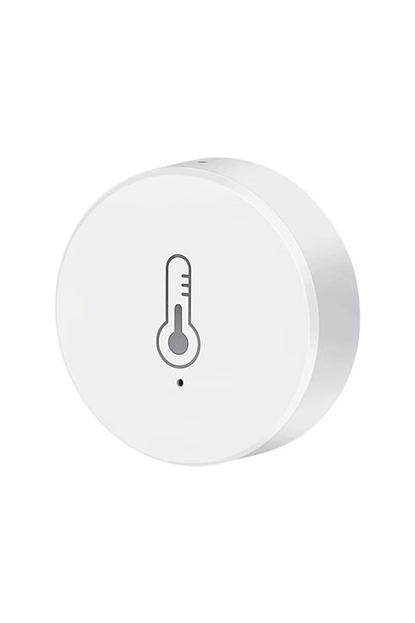 Choice-مستشعر درجة الحرارة والرطوبة Tuya ZigBee Mini أبيض اللون، كاشف الرطوبة الداخلية يعمل مع Alexa Goo 1