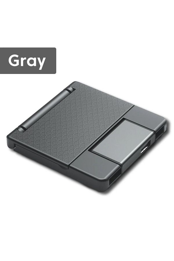 Choice-Grey 7-in-1 Multifunctional Card Reader Storage Box SD Card Micro SD Card Case OTG Adapter USB2.0 Ty 1