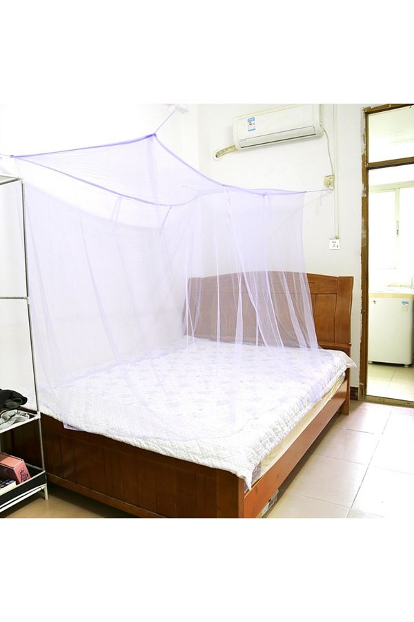 Choice-XL W 4 Corners Mosquito Net Princess Lace Poster Bedding Canopy Netting Full Sizes Netting Bedding H 1