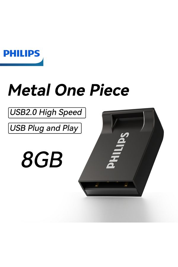 Philips-8GB black Philips Memory Stick Waterproof USB Flash Drive High Speed USB 2.0 Data Transfer Flash Dri 1