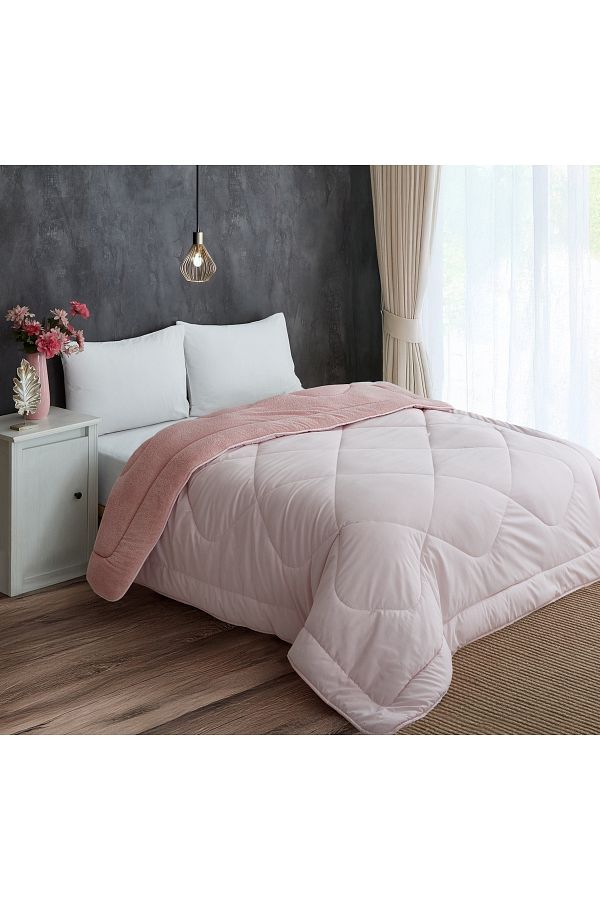 MARLA HOME-Double Double Sided Welsoft Quilt |   Wellsoft Blanket |   Fluffy Soft |   Diamond Pattern 1