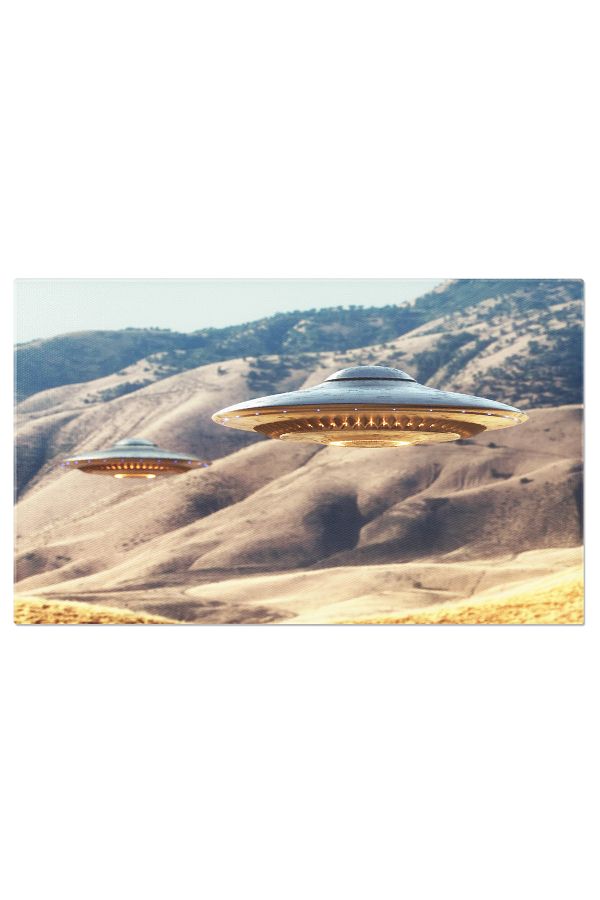 StoryGift Romania-Canvas Painting Unidentified Flying Object (UFO) In 2021 Imagination And Science Fiction Intro I 1