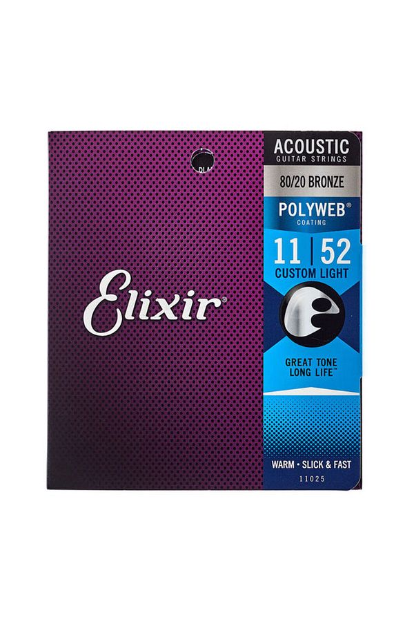Elixir-Corzi Chitara Acustica Elixir Polyweb Custom Light 1