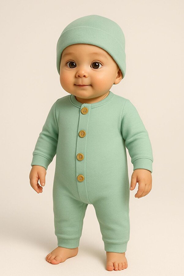 MİNİLOPPOO DÜĞMELİ BEBEK TULUM