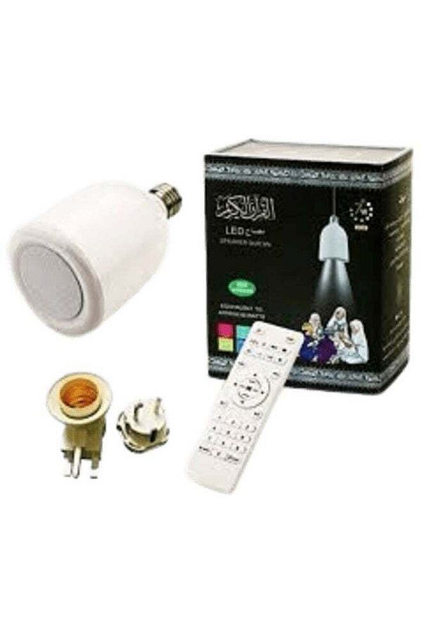 Generic-Bluetooth Remote Control LED Moon Speaker Quran Lamp White 1