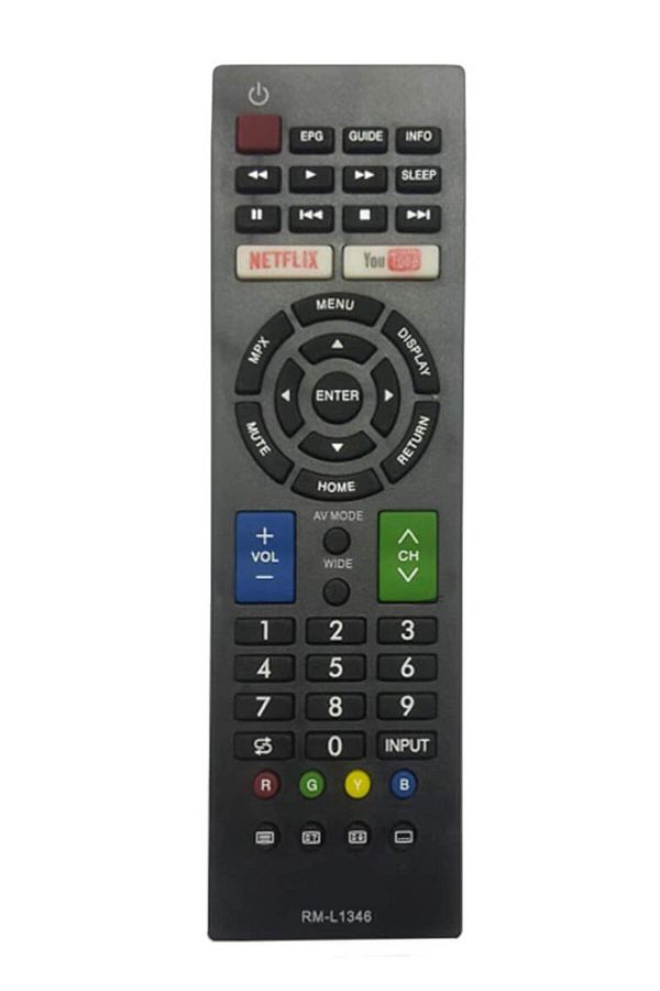 OEM-Remote control for Sharp RM-L 1346 - net,yt 1