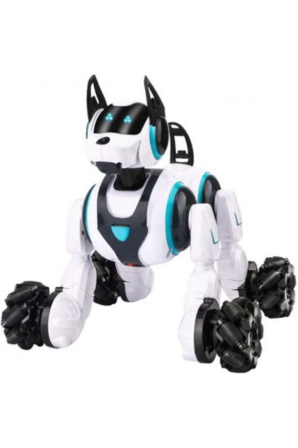 iUni-Dog Intelligent Robot controllable by gestures and remote control iUni 800A, 360° rotation, White 1