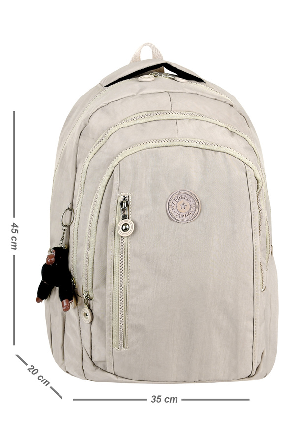 Royal Glow Royalglow Waterproof Crinkle Fabric High School and Middle School Backpack Casual Women's and Men's Bag.