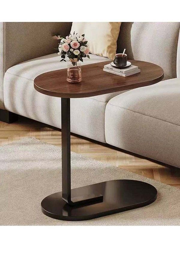Others-Shaped End Table, Side Table for Couch and Bed, Small Side Table, TV Tray Table for Small Spaces, Li 1