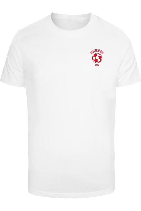 Mister Tee-T-Shirt mit Fußball-Bär in Uni-Optik 1