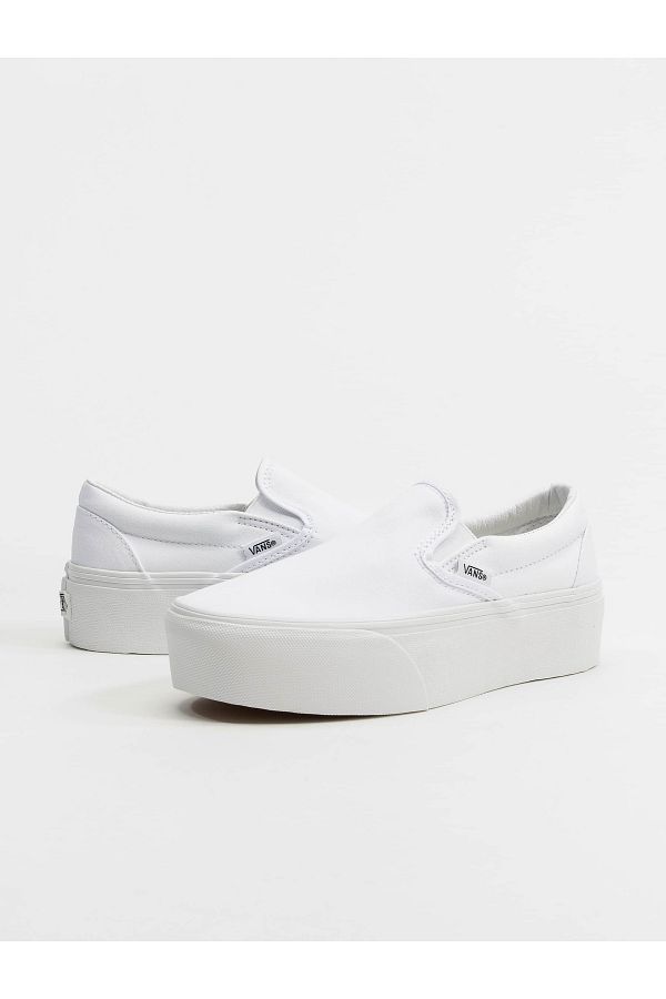 Vans-Damen Ua Classic Slip-on Stackform Canvas Schuhe 1
