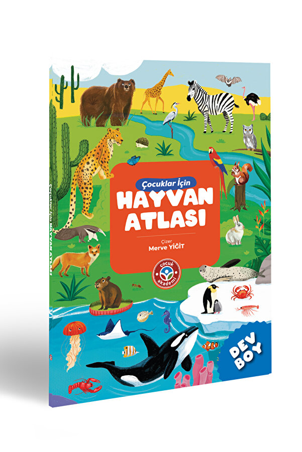Çocuk Akademi Çocuklar İçın Hayvan Atlası