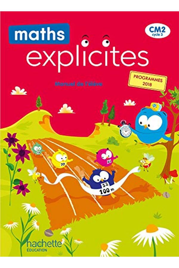 Hachette-Maths Explicites Cm2 Manuel Eleve Edition 2021 1