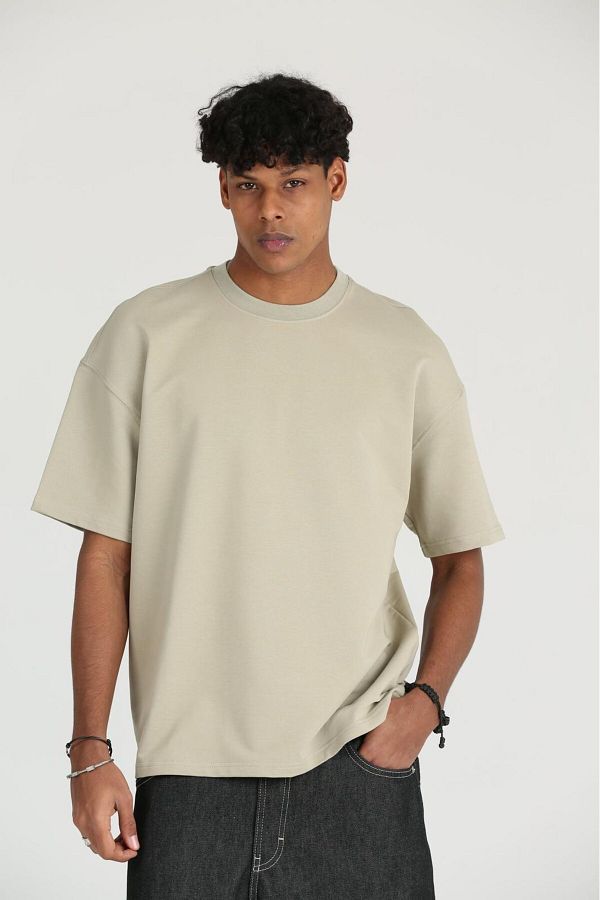 The Champ Clothing-Ανδρικό μπλουζάκι Basic και Relaxed Fit Ανδρικό μπλουζάκι με 2 νήματα 1