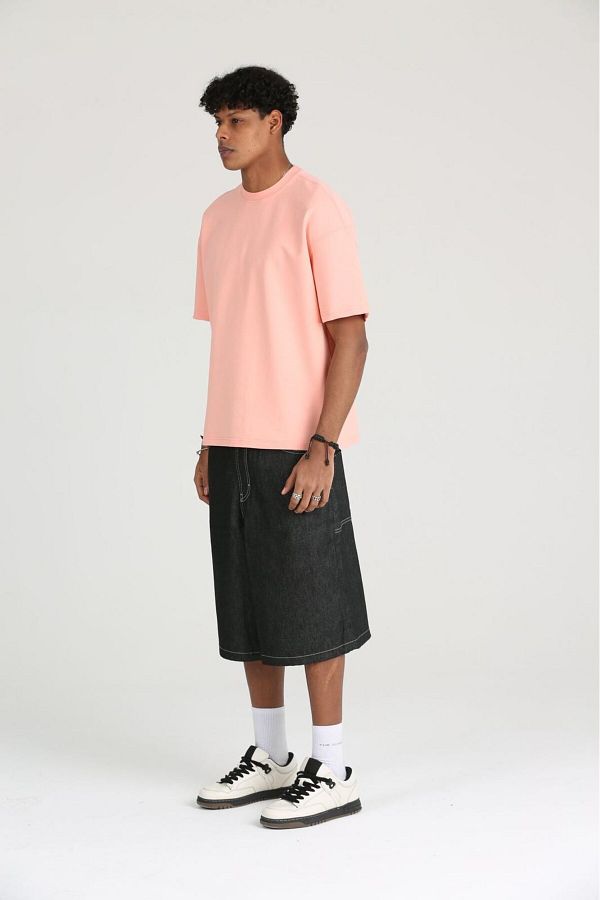 The Champ Clothing-Ανδρικό μπλουζάκι Basic και Relaxed Fit Ανδρικό μπλουζάκι με 2 νήματα 1