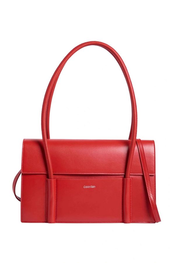Calvin Klein-Red Linn Shoulder Bag 1