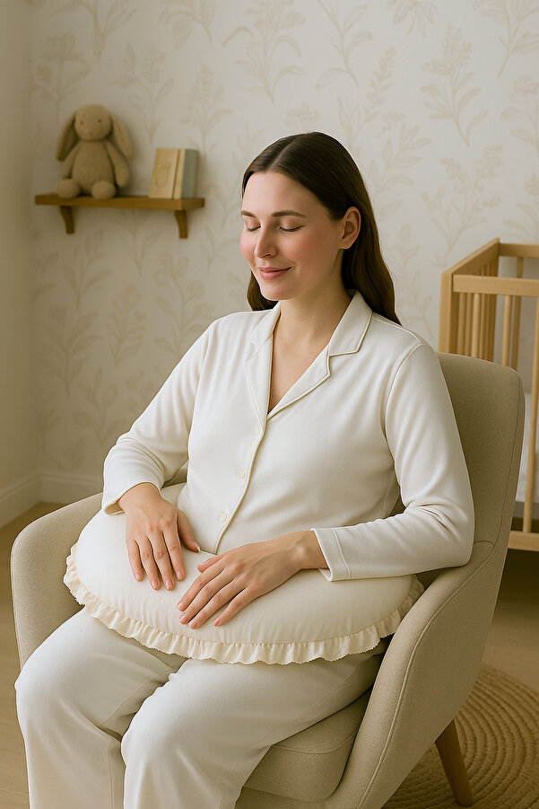 Dear Deer Love Müslin Emzirme Yastığı - Antique