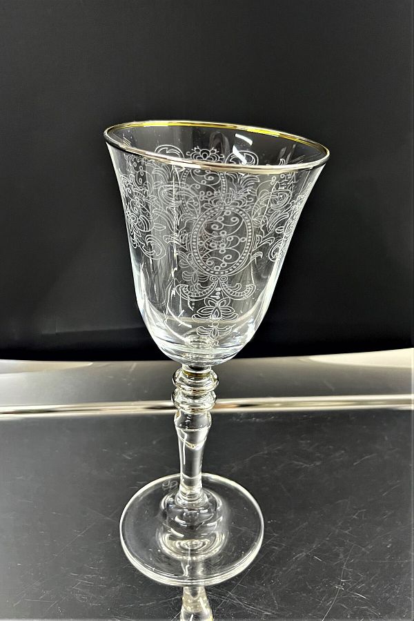 Paşabahçe-Pashabahce 440141 Crown Matte Patterned Trapezoid Goblet 270 Cc 1 Ad 1