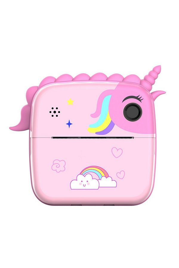 Flippy-Cameră instantanee, Flippy, funcție de imprimare, cablu USB-C, Bluetooth, iOS/Android, roz 1