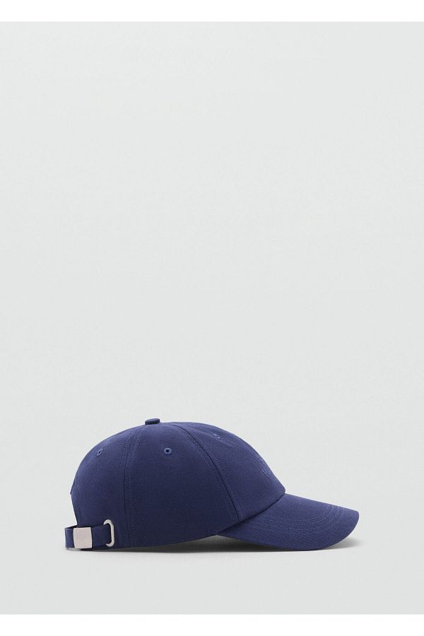 MANGO Woman-Text embroidered hat 1