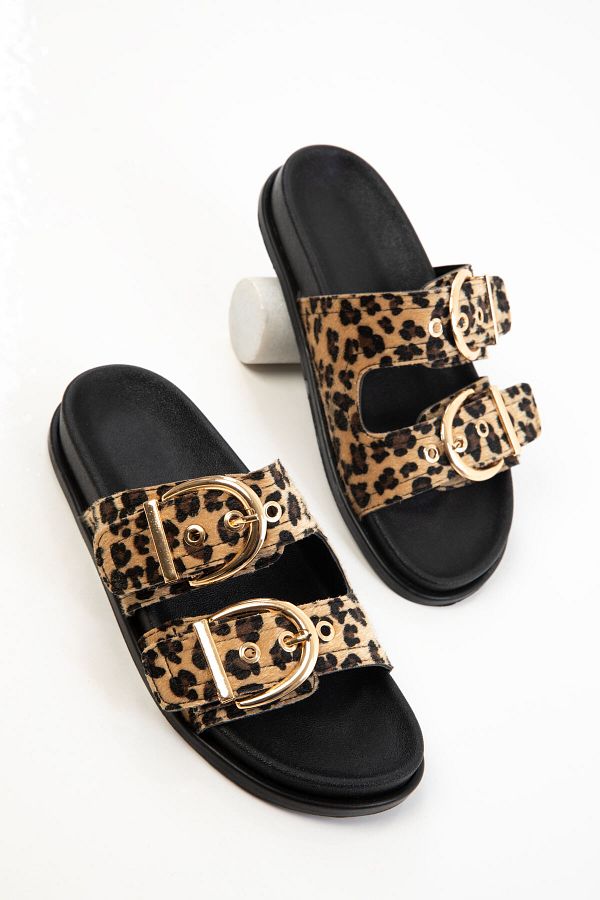 SOHO-Leopard Women's Slippers 20621 1