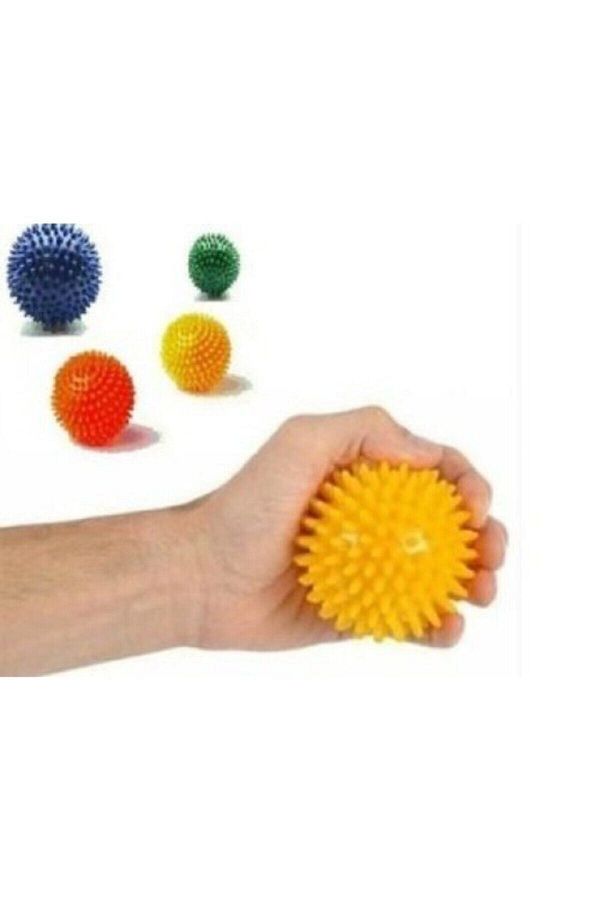 Tam12-Spiky Massage Ball Hand Finger Muscle Exercise Palm Acupuncture Stress Ball 1