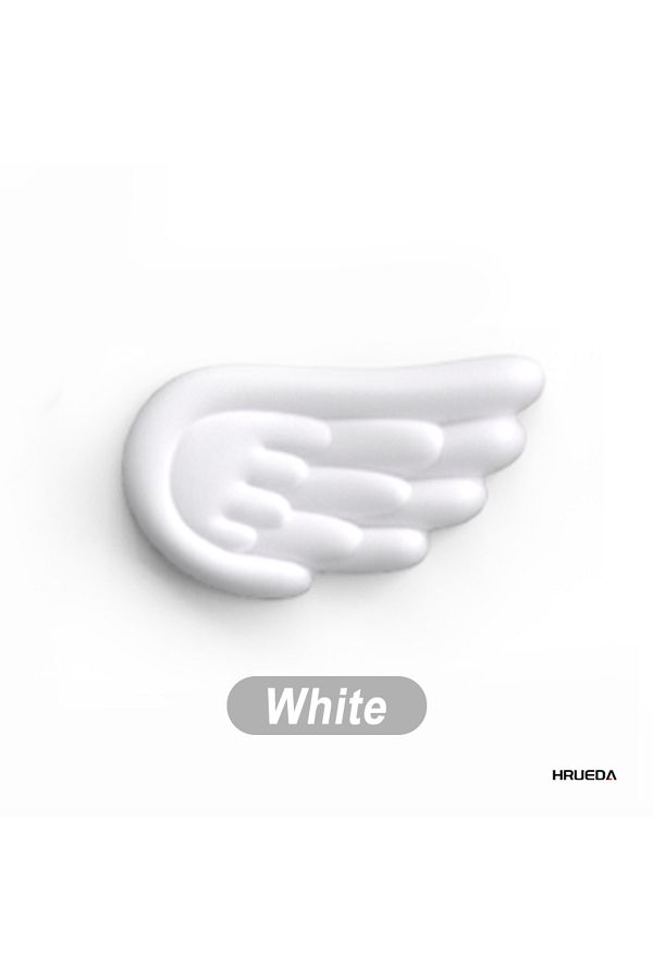 Choice-White short Mousepad Ergonomic Angel Keyboard Wrist Rest and Mouse Pad Set Reduce Wrist Pain for Off 1