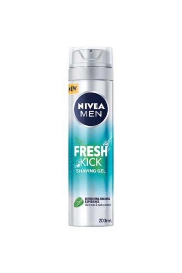 NIVEA-NIVEA Shaving Gel Smooth Glide & Fresh 200ml 1