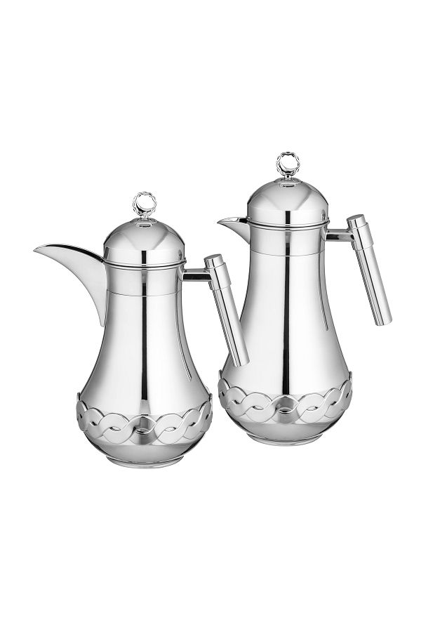 ALSAIF-Al Saif Joyla Flask Set with Elegant Silver Color 1