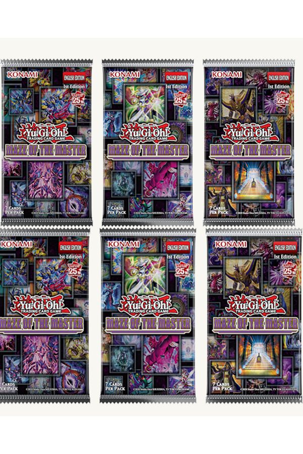 KONAMI-Yu-Gi-Oh! Official Trading Card Game Maze of the Master 6 Pack 1
