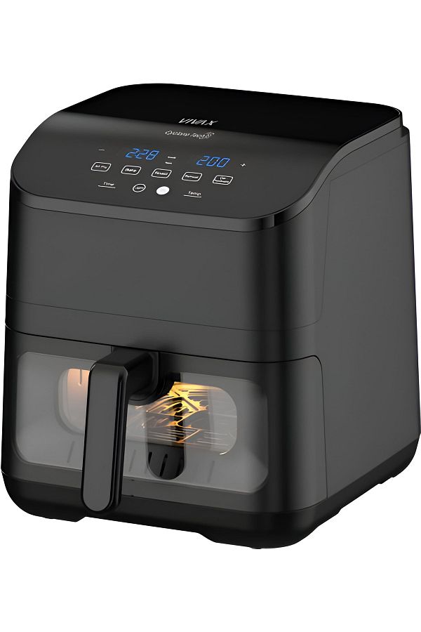 Vivax Oliva-Vivax Dfa-617db Hot Air Fryer, 1500w, 6l, Adjustable Temperature Up To 200°c, Timer, Black 1