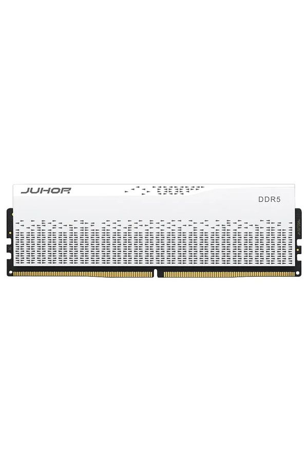 JUHOR-16Gb 6000Mhz Ddr5 White Ram, Xmp 46Cl 1.25V High Performance White Desktop Computer Ram 1X16Gb 1