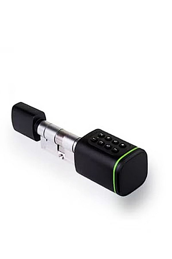 DarTech-Dartek Smart Lock, 4 Way Unlock, Keypad, Compatible with Any Door, Black, Smart Home System, Global Version 1