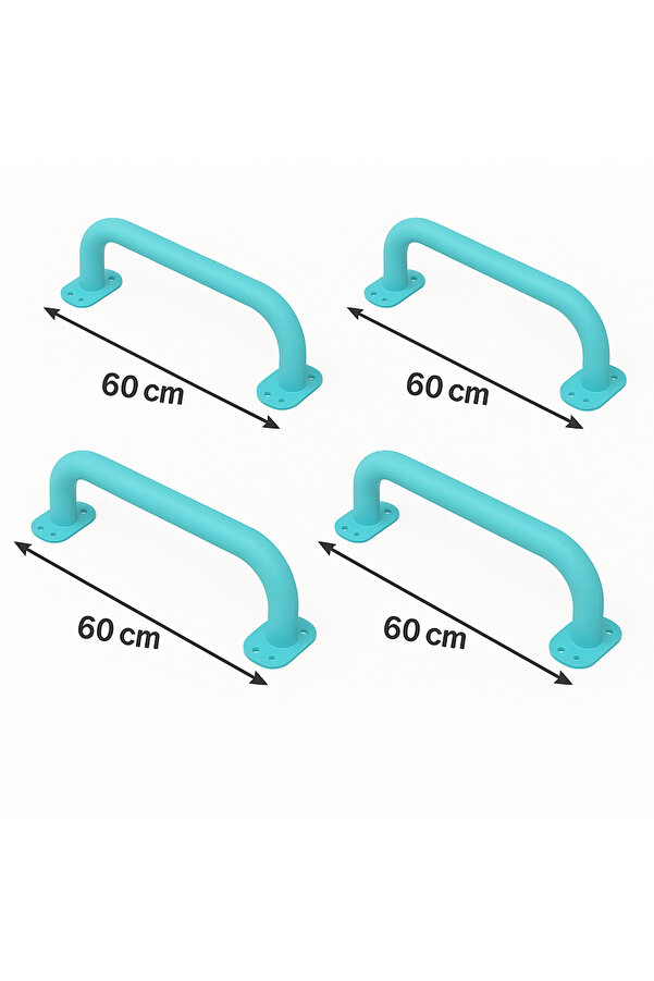 BAUMFEE Çocuk Tirmanma Bari ,turkuaz Renk Monkey Bar (60cm)