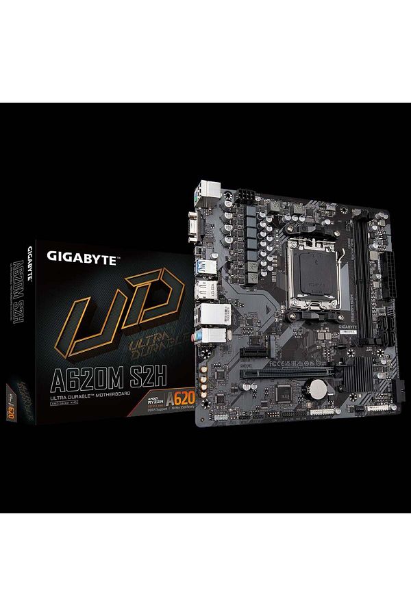 Gigabyte-A620M S2H 6400Mhz(Oc) Ddr5 Matx Am5 1