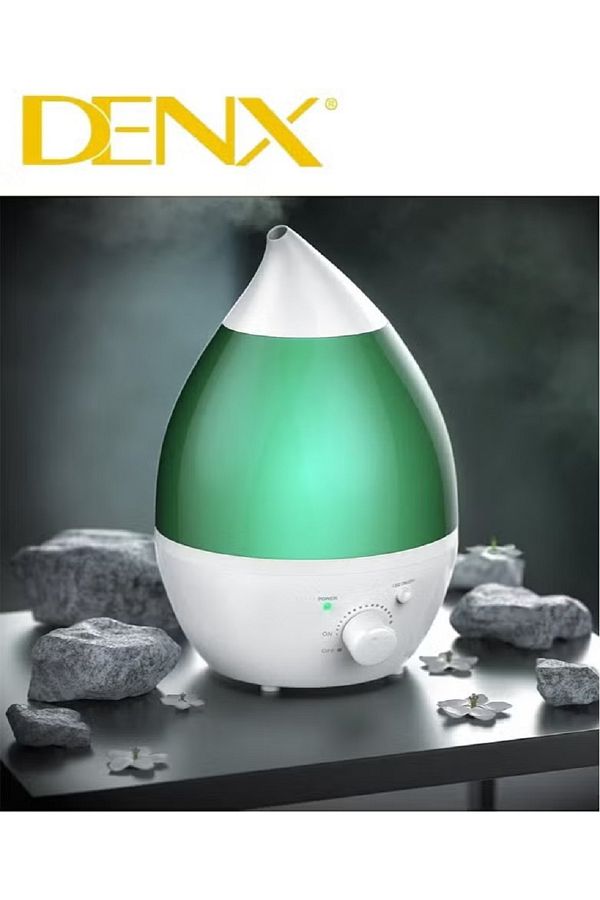 Denx-مرطب هواء برذاذ بارد مع زيوت عطرية DX2534، موزع ذكي | موزع على شكل قطرة ماء 1