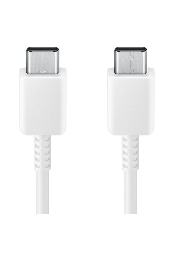 Samsung-Samsung data cable, USB Type-C & USB Type-C, length 1.8 m, max. 3A USB 2.0, White 1